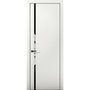 Межкомнатная дверь Палладий 8 милк со стеклом
