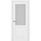 Фото двери Тоскана багет 602.21 цвет белый лёд со стеклом
