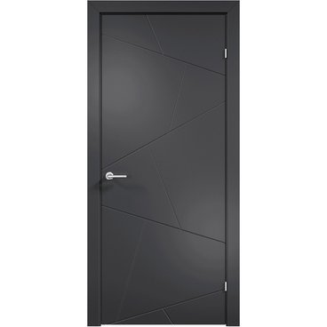 Межкомнатная дверь эмаль Дверцов Тиволи 2 RAL 9004 глухая