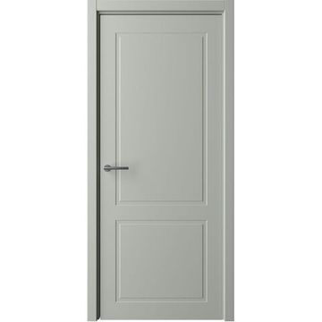 Межкомнатная дверь эмаль НеоКлассика 2 серая глухая
