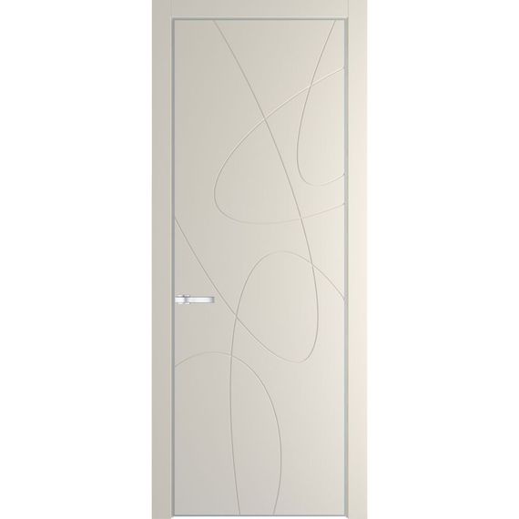 Межкомнатная дверь 6PA кремовая магнолия глухая