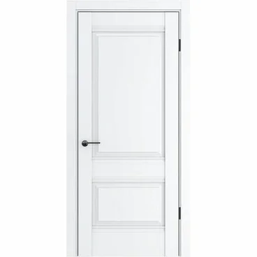 Межкомнатная дверь экошпон ДП-51 white pearl глухая