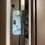 Входная дверь из массива VO2 коричневая