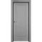 Фото звукоизоляционной двери Оксфорд серая эмаль 42 дб