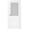 Межкомнатная дверь Тоскана 631.211 белый снежный со стеклом