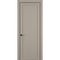 Фото межкомнатной двери керамик FL 4 бежевый глухая