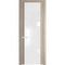 Межкомнатная дверь 1.7N дуб сонома остеклённая