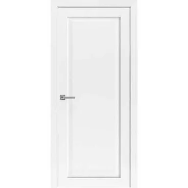 Межкомнатная дверь экошпон 82001 лофт белый глухая