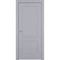 Межкомнатная дверь эмаль Ofram Классика 2 RAL 7047 глухая
