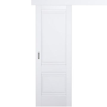 Раздвижная одностворчатая дверь Кобальт 11.1 аляска глухая