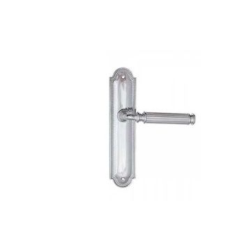 Ручка на планке для межкомнатной двери Encia PL248-CR хром полированный