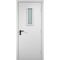 Дверь противопожарная деревянная ПВХ EI60 белая со стеклом