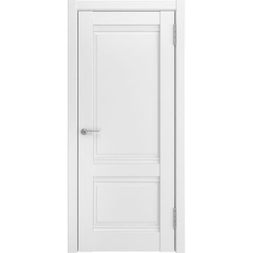 Межкомнатная дверь экошпон Luxor ЛУ-51 белая глухая
