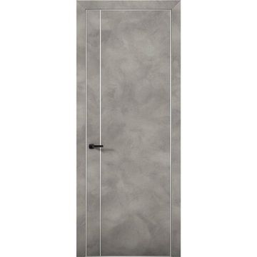 Межкомнатная дверь Плутоний 10 бетон лофт глухая