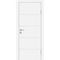 Фото межкомнатной двери экошпон Profilo Porte P-12 белая глухая кромка ABS в цвет полотна