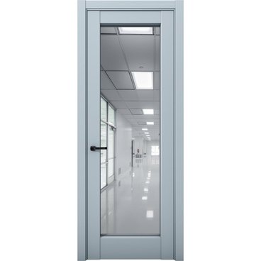 Межкомнатная дверь Кобальт 42 deep blue с зеркалом