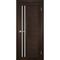 Фото межкомнатной двери экошпон Мариам Техно-738 венге стекло сатинат белый