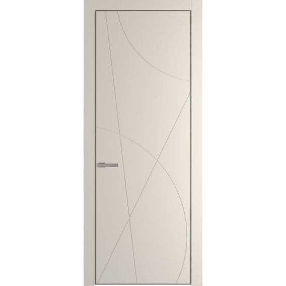 Межкомнатная дверь 4PA кремовая магнолия глухая