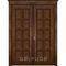 Фото двери Лондон 2 античный орех распашная двустворчатая без стекла