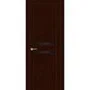 Фото ульяновской двери Турин 2 ясень шоколад стекло триплекс цвет стекла чёрный