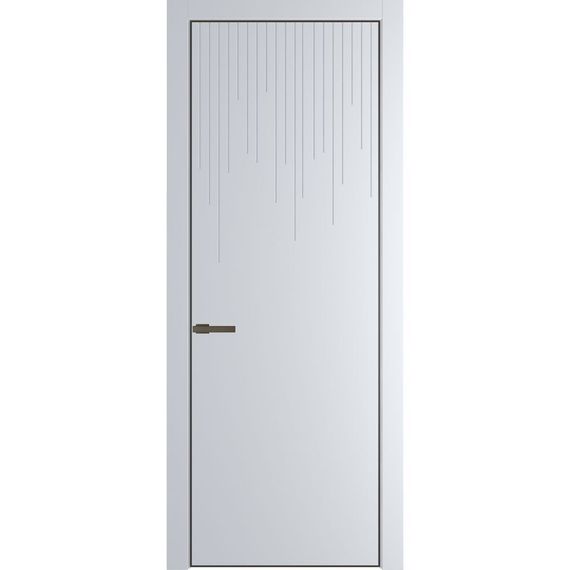 Межкомнатная дверь 8PA вайт глухая