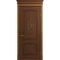 Межкомнатная дверь массив ясеня Viporte Бристоль Декор кофе глухая