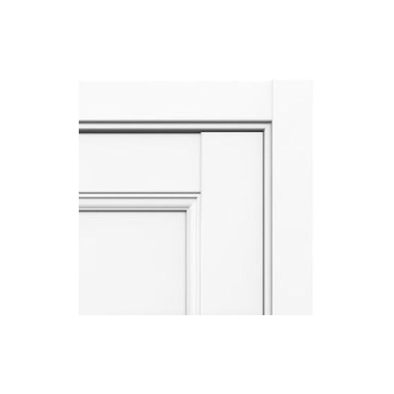 Двустворчатая распашная дверь Кобальт 27 аляска глухая