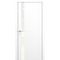 Межкомнатная дверь Porta V 11 белая Shellac White с белым стеклом