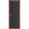 Алюминиевая межкомнатная дверь 1AP красный антрацит блэк элегант