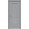 Фото межкомнатной двери эмаль Прованс 2 серая глухая