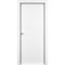 фото Межкомнатной двери эмаль Ofram Энигма белая глухая