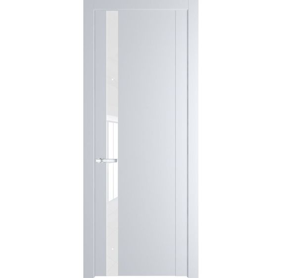 Межкомнатная дверь 1.2P вайт остеклённая