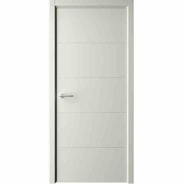 Межкомнатная дверь эмаль Albero Геометрия 4 латте глухая