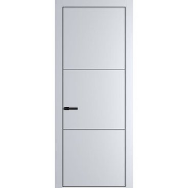 Межкомнатная дверь 13PA вайт глухая