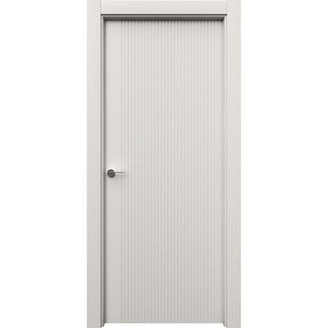 Межкомнатная дверь эмаль Ofram Батис 1 RAL 9001 глухая