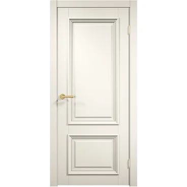Межкомнатная дверь эмаль Дверцов Болонья 2 RAL 9010 глухая