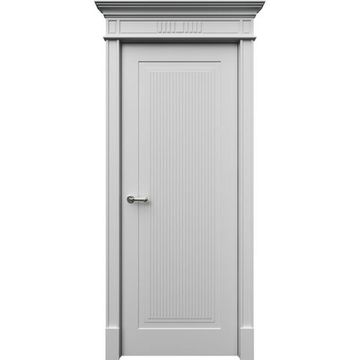 Межкомнатная дверь эмаль Рим белая глухая