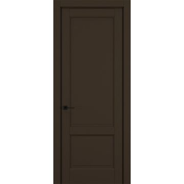 Межкомнатная дверь керамик SC 2 коричневый глухая
