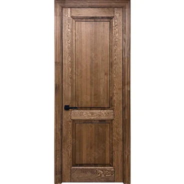 Межкомнатная дверь массив сосны Дверцов Ливорно дуб коньяк глухая