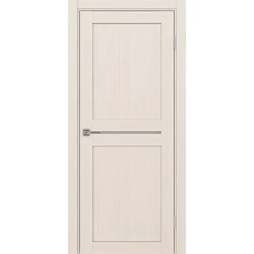 Межкомнатная дверь экошпон Турин 520.121 ясень перламутровый остеклённая