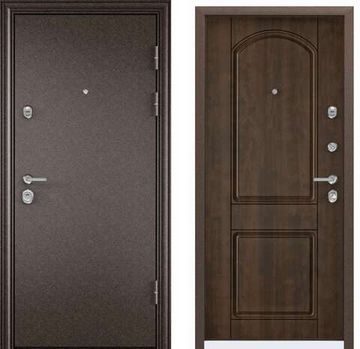 Входная стальная дверь Torex Ultimatum MP медь KB-8 орех грецкий