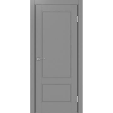 Межкомнатная дверь экошпон Турин Neo 540ПФ.11 серый глухая