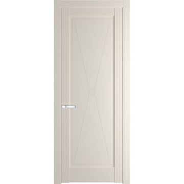 Межкомнатная дверь 1.1.1PM кремовая магнолия глухая