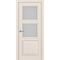 Фото двери Тоскана багет 630.221 цвет ясень перламутровый со стеклом