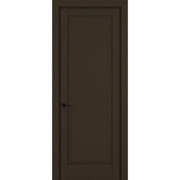 Межкомнатная дверь керамик NC 7 коричневый глухая
