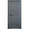 Межкомнатная дверь Никель 2 антрацит глухая