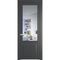 Межкомнатная дверь 1.2.2PD графит остеклённая