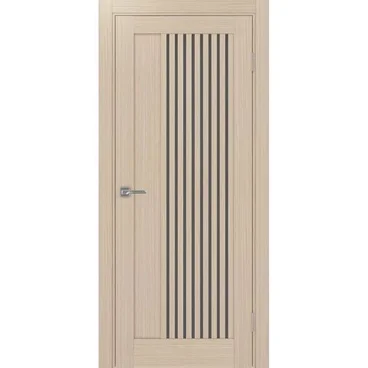 Межкомнатная дверь экошпон Турин 544.12 белёный дуб остеклённая