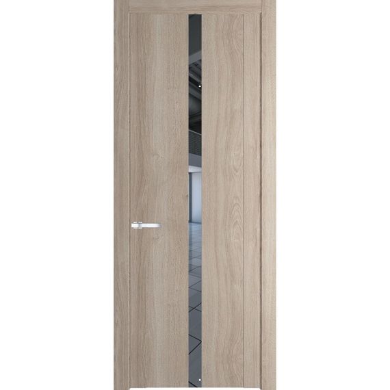 Межкомнатная дверь 1.8N дуб сонома остеклённая