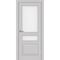 Фото двери Тоскана багет 631.221 цвет пепельный со стеклом